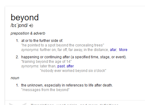 beyond