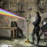 Newton -experiment with optics