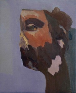 The ready Wind eroded My Face 2016 by Co Armagh artist Paddy McCann