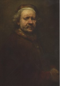Self-Portrait aged 63 by Rembrandt van Rijn 1669